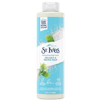 شامپو بدن سنت ایوز با رایحه نمک دریا - St.Ives-seasalt-pacific-kelp-Body-shampoo-lajoue-la-joue-joue-شامپو-بدن-نمک-دریا-جلبک-اقیانوس-سنت-ایوز