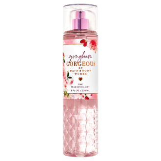 بادی میست bath and body works رایحه Gingham Gorgeous - bath and body works Gingham Gorgeous - victoria secret - بت اند بادی - ویکتوریا سیکرت - گرجس - گینگهام - لژو - ژو