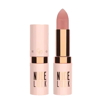 رژ لب مات گلدن رز نود لوک شماره 01 - رنگ کورال نود | Golden Rose Nude Look Lipstick 01 Coral Nude -goldenrose-nude-mattike